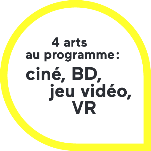 4 arts au programme : ciné, BD, jeu vidéo, VR