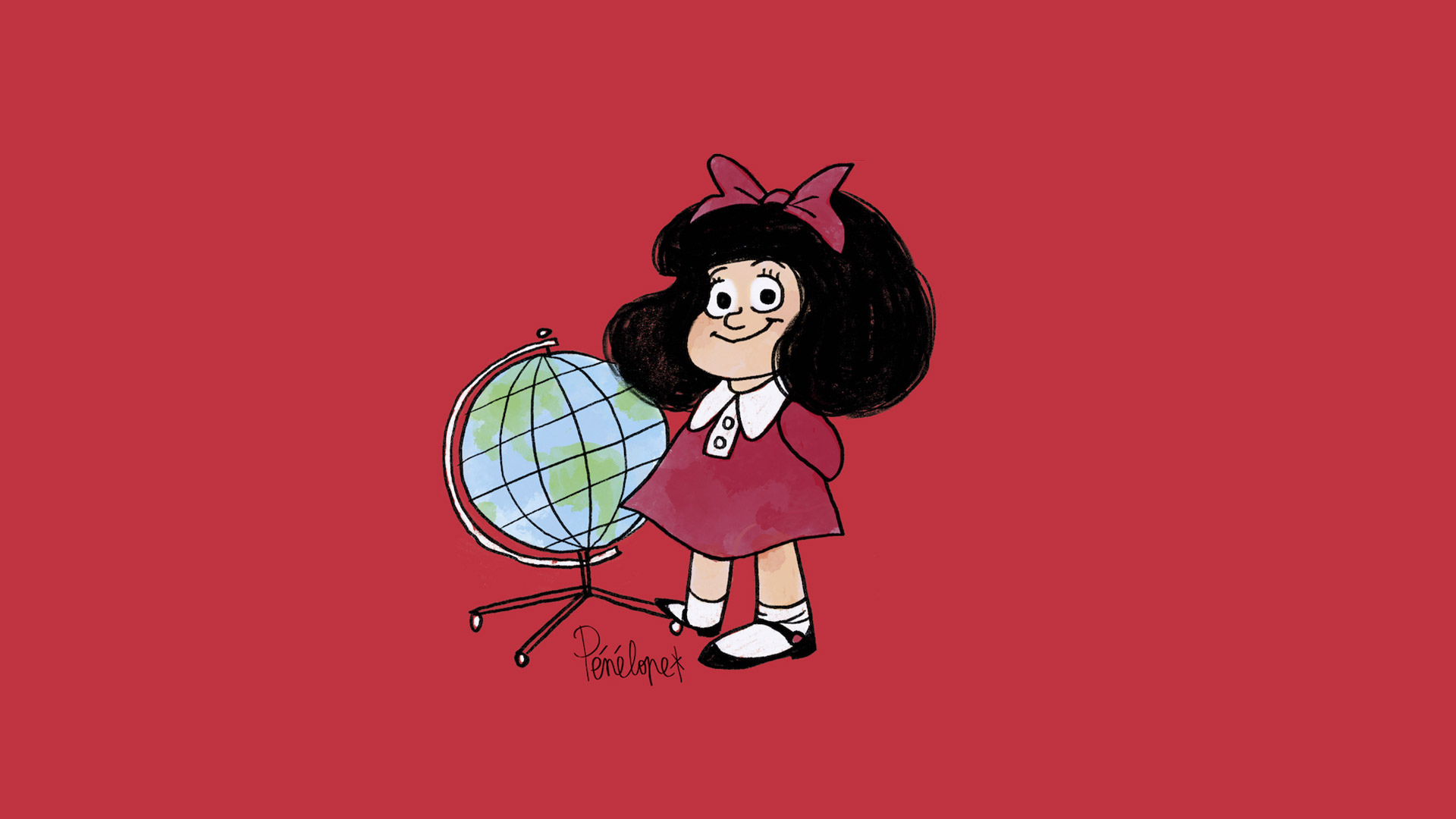 Mafalda, mon héroïne (détail couverture)