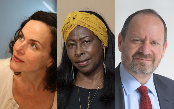 Agnès Desarthe, Scholastique Mukasonga, Philippe Sands 