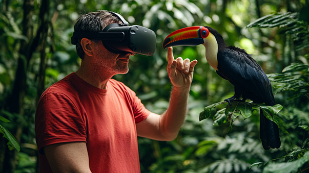 Toucan +homme © Wild Immersion