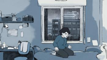 Sous ma fenêtre, la boue de Violette Delvoye