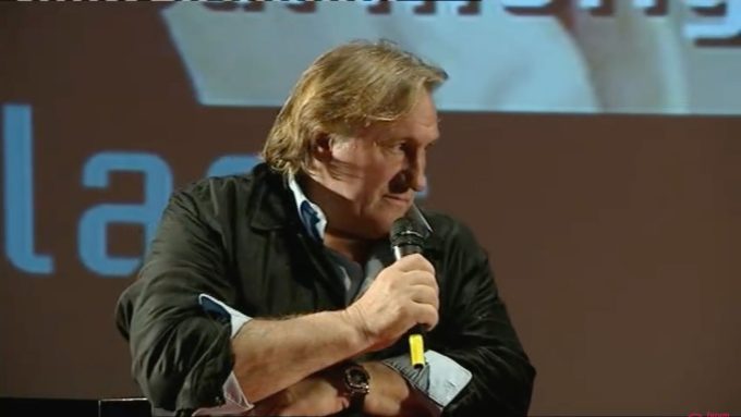 Master class de Gérard Depardieu