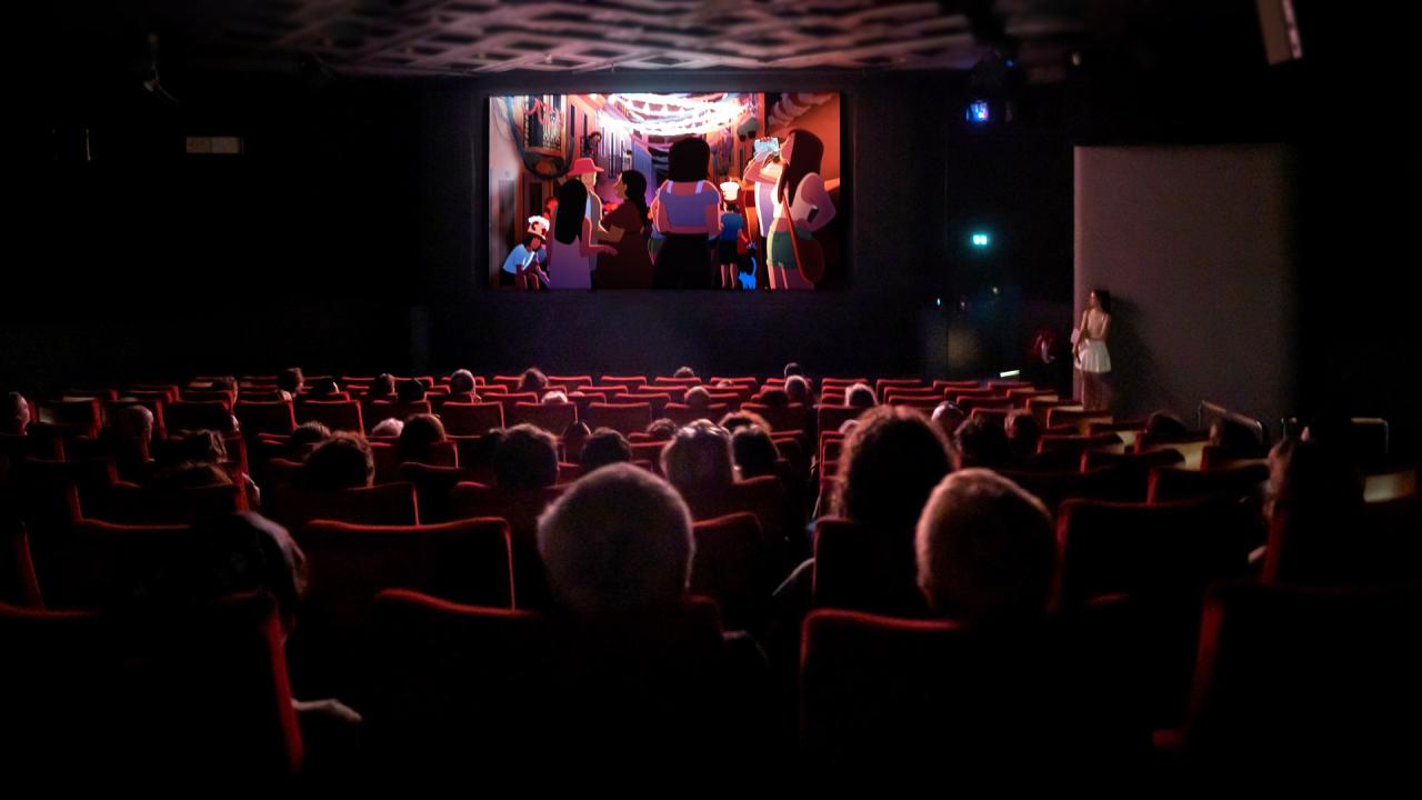 Une séance de reprise de palmarès du festival d'Annecy