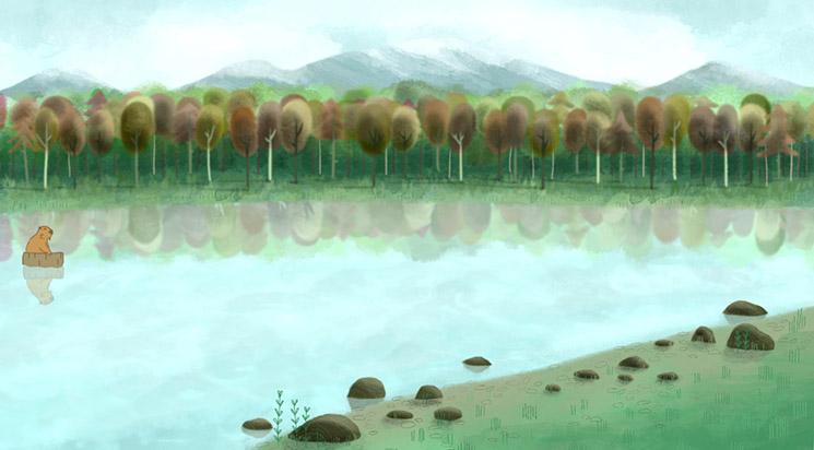 Jeux dans l'eau