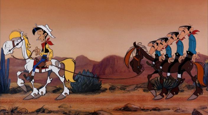 Lucky Luke la ballade des Dalton