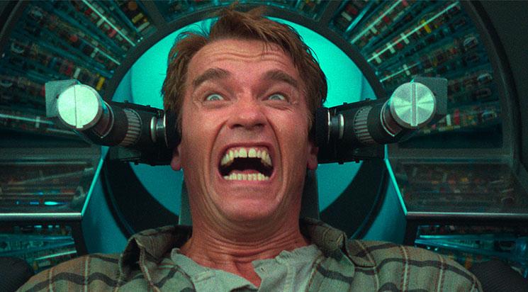"Total Recall" + "Starship Troopers"
